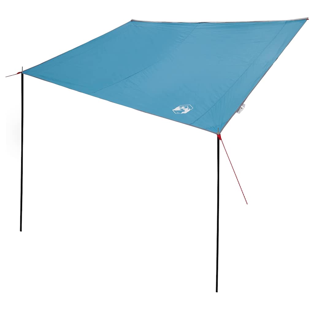 vidaXL Namiot wodoodporny -osobowy 240 x 350 cm niebieski tafta