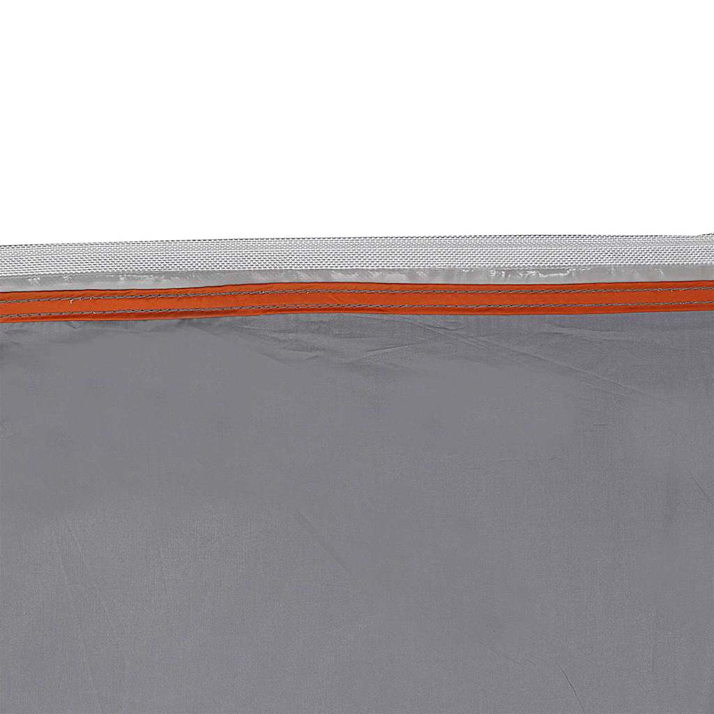 vidaXL Namiot wodoodporny Szary i pomarańczowy 240 x 350 cm tafta