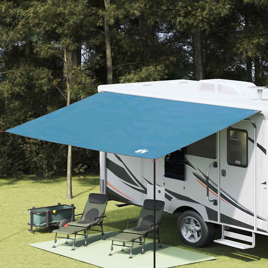 vidaXL Namiot wodoodporny -osobowy 240 x 460 cm niebieski tafta