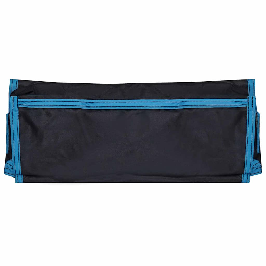 vidaXL Torba do przechowywania Czarny i niebieski 91 x 47,5 cm oxford