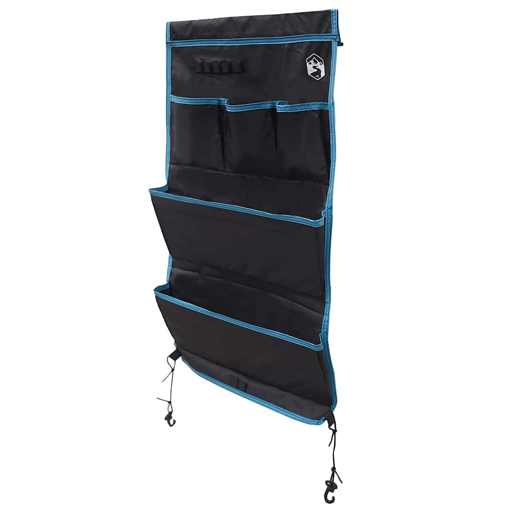 vidaXL Torba do przechowywania Czarny i niebieski 91 x 47,5 cm oxford