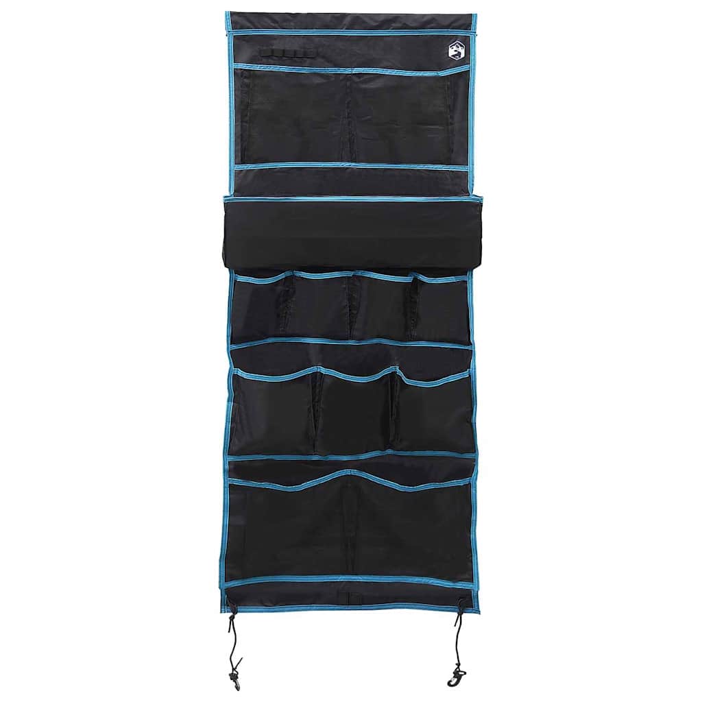 vidaXL Torba do przechowywania Czarny i niebieski 161 x 58,5 cm oxford