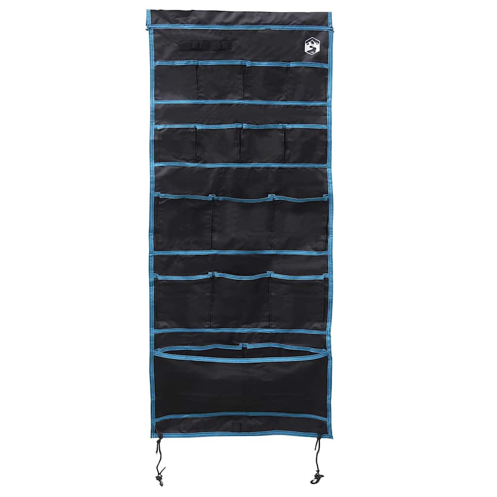 vidaXL Torba do przechowywania Czarny i niebieski 125 x 48 cm oxford