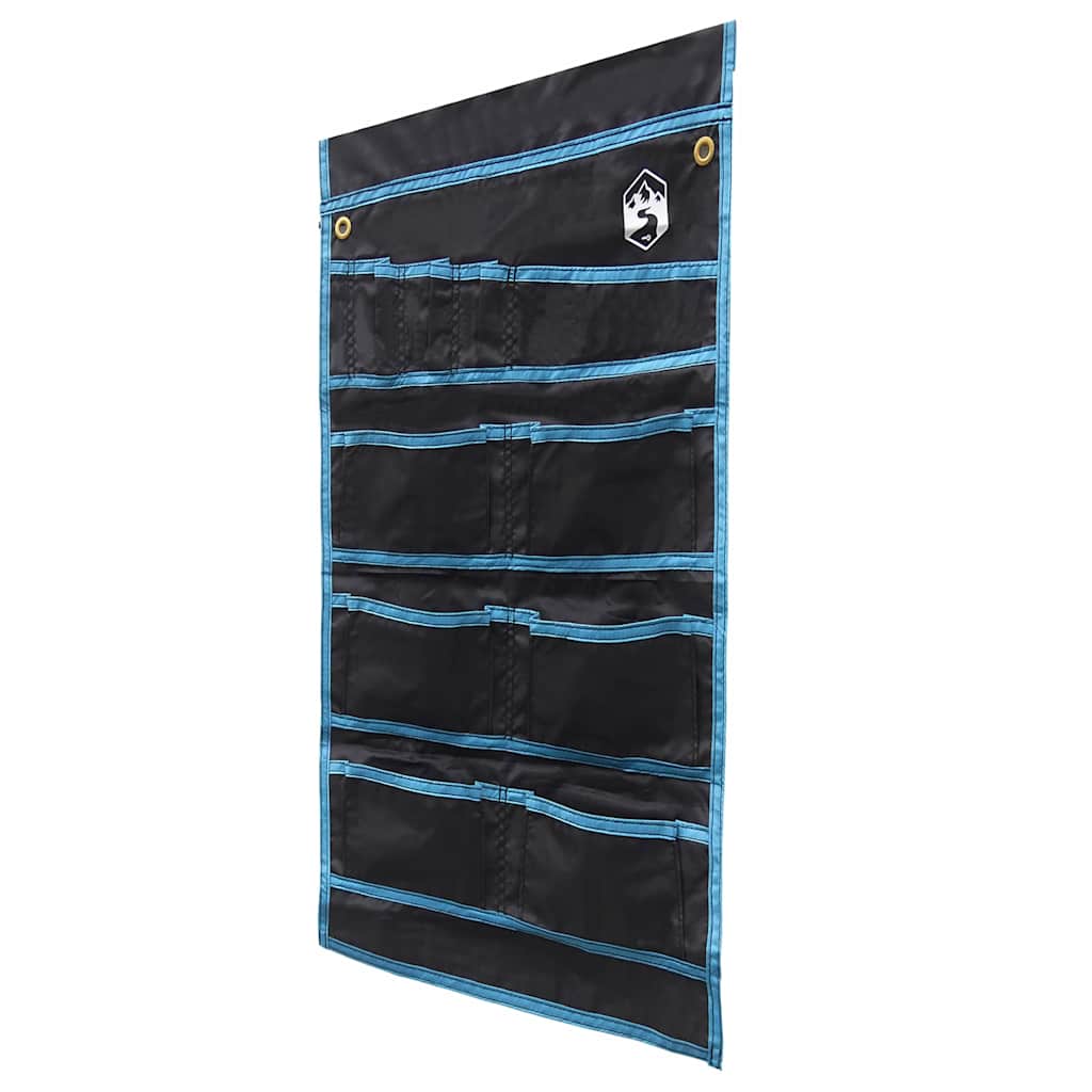 vidaXL Torba do przechowywania Czarny i niebieski 63,5 x 40 cm oxford