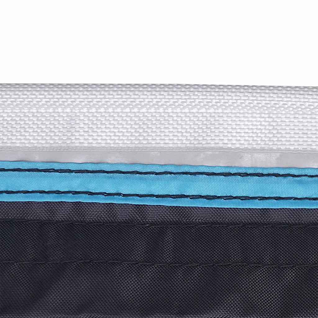 vidaXL Torba do przechowywania Czarny i niebieski 140 x 43 cm oxford