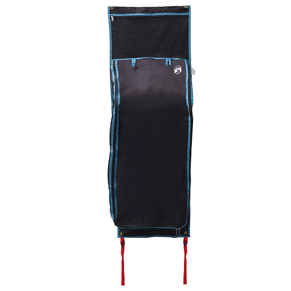vidaXL Torba do przechowywania Czarny i niebieski 140 x 43 cm oxford