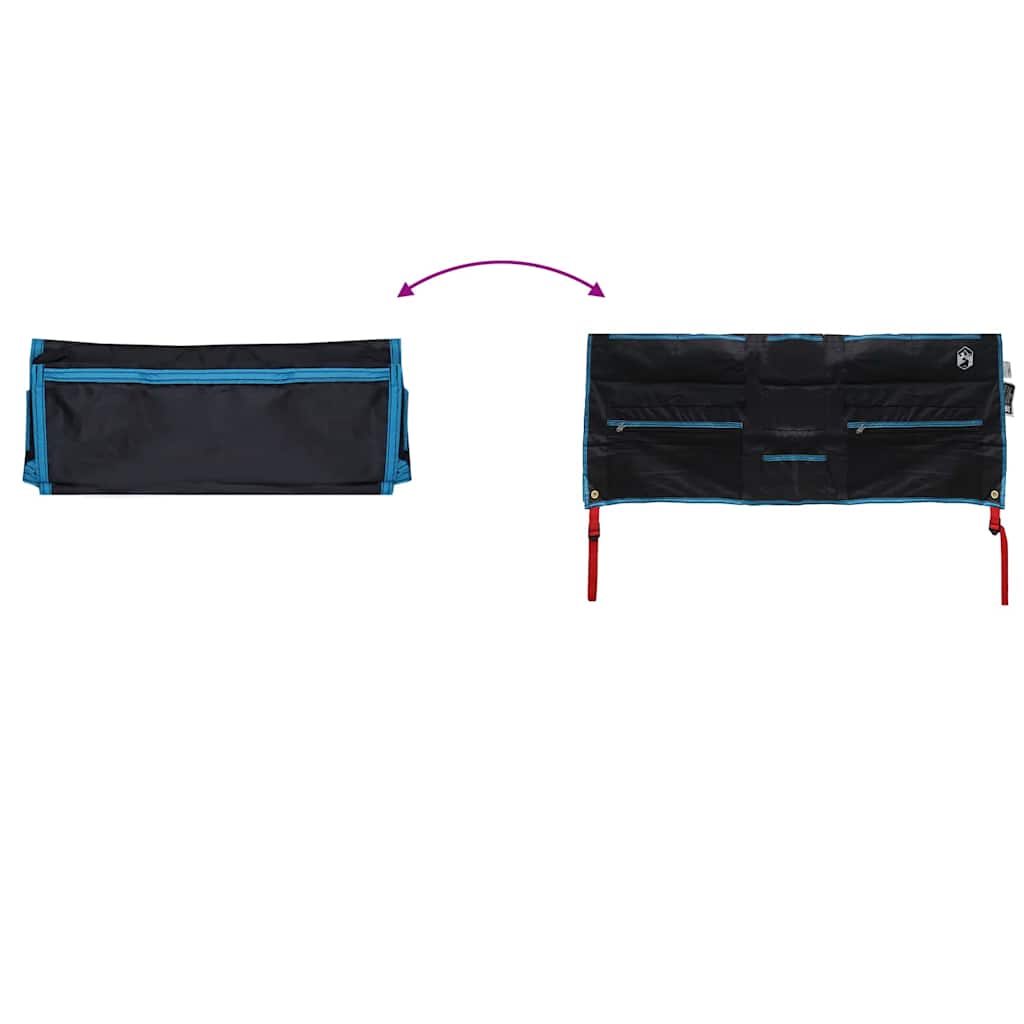 vidaXL Torba do przechowywania Czarny i niebieski 98 x 47 cm oxford