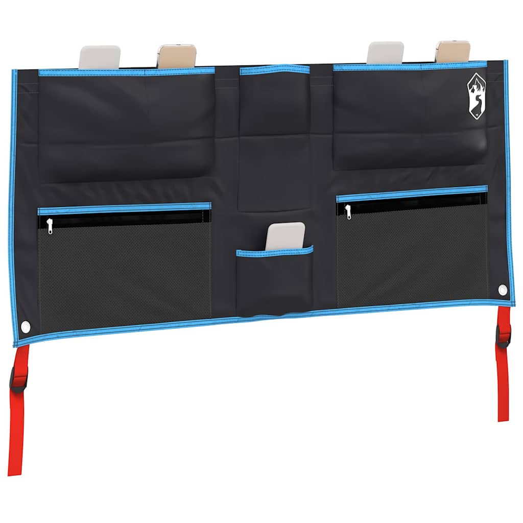 vidaXL Torba do przechowywania Czarny i niebieski 98 x 47 cm oxford
