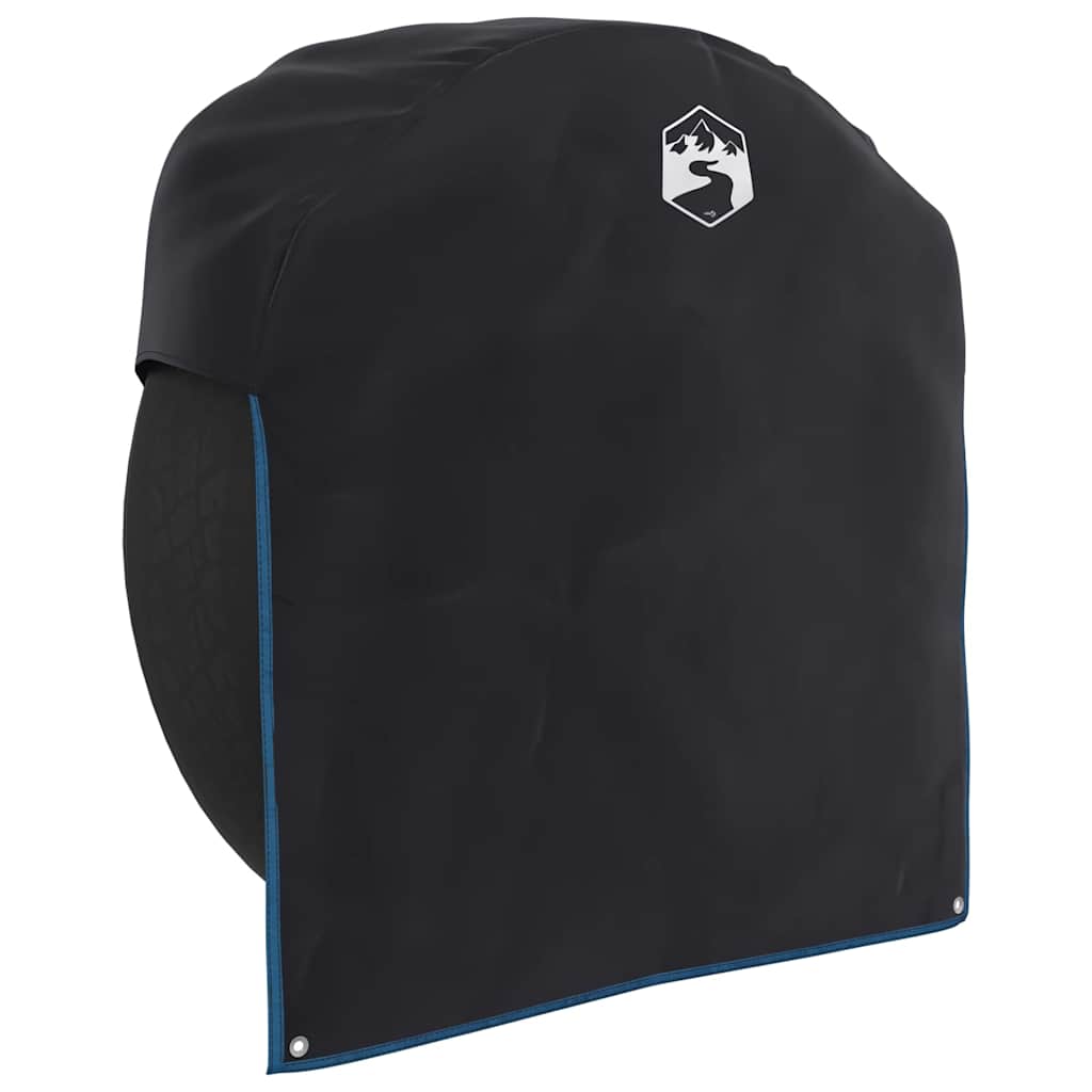vidaXL Kołpak Czarny i niebieski 108 x 76 cm oxford