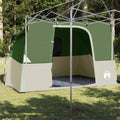 vidaXL Namiot wewnętrzny z dachem Zielony 280 x 220 x 176 cm tafta