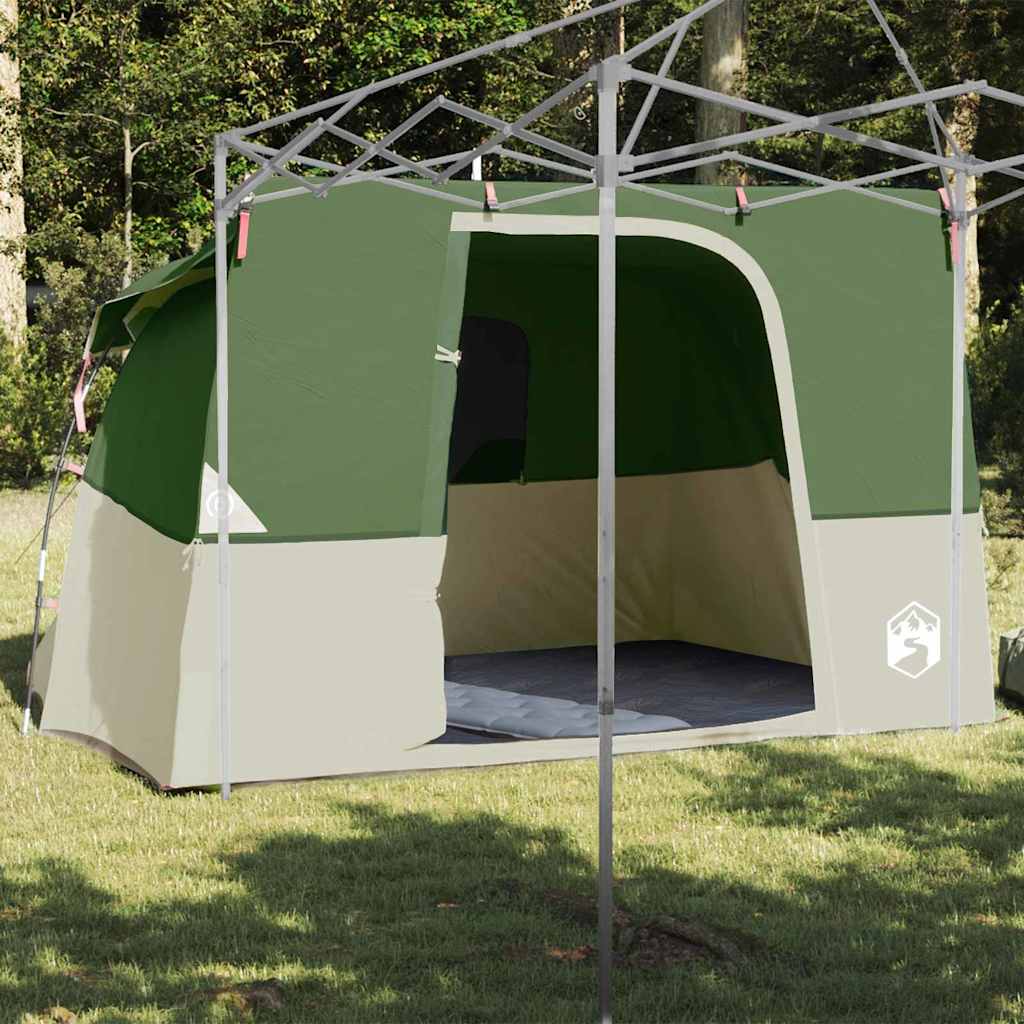 vidaXL Namiot wewnętrzny z dachem Zielony 280 x 220 x 176 cm tafta