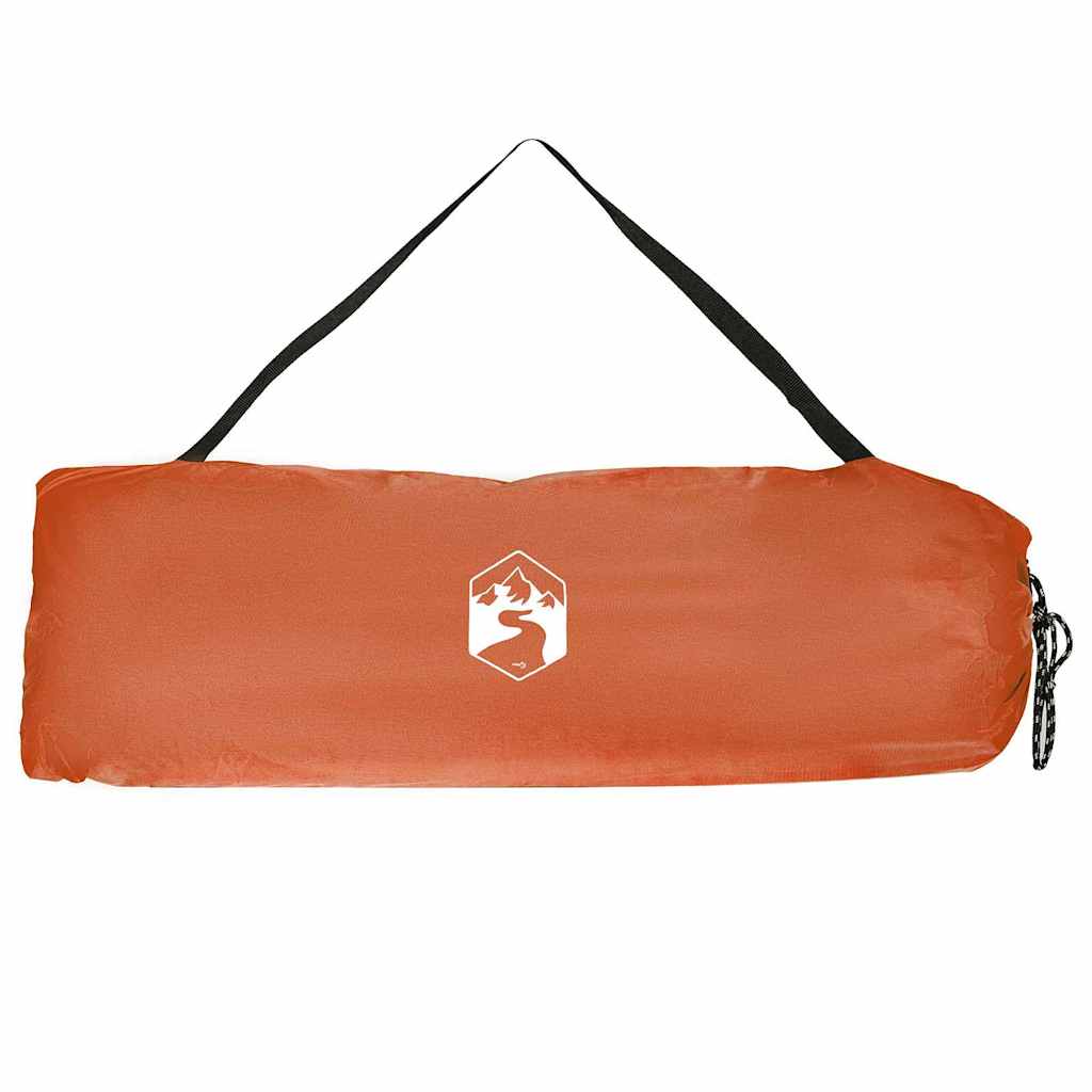 vidaXL Namiot wewnętrzny Szary i pomarańczowy 280 x 220 x 176 cm tafta
