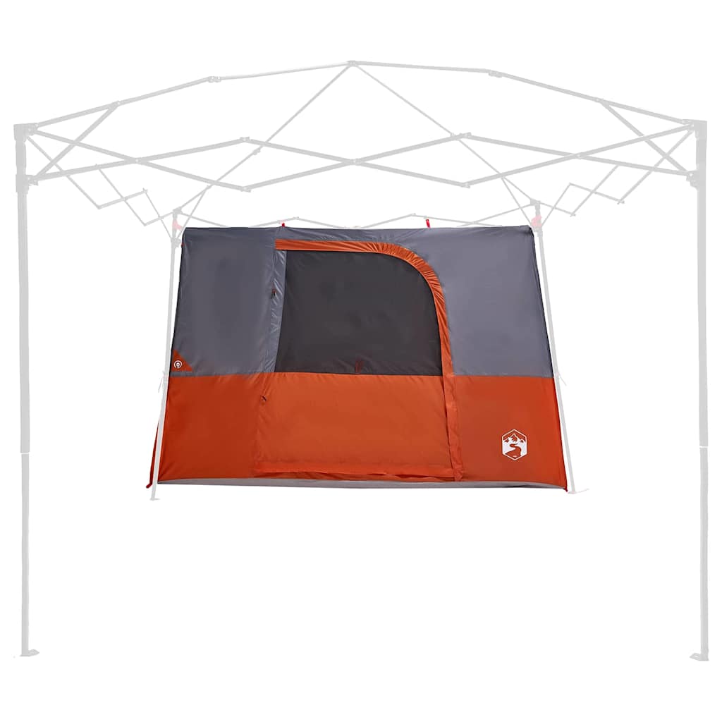 vidaXL Namiot wewnętrzny Szary i pomarańczowy 280 x 220 x 176 cm tafta
