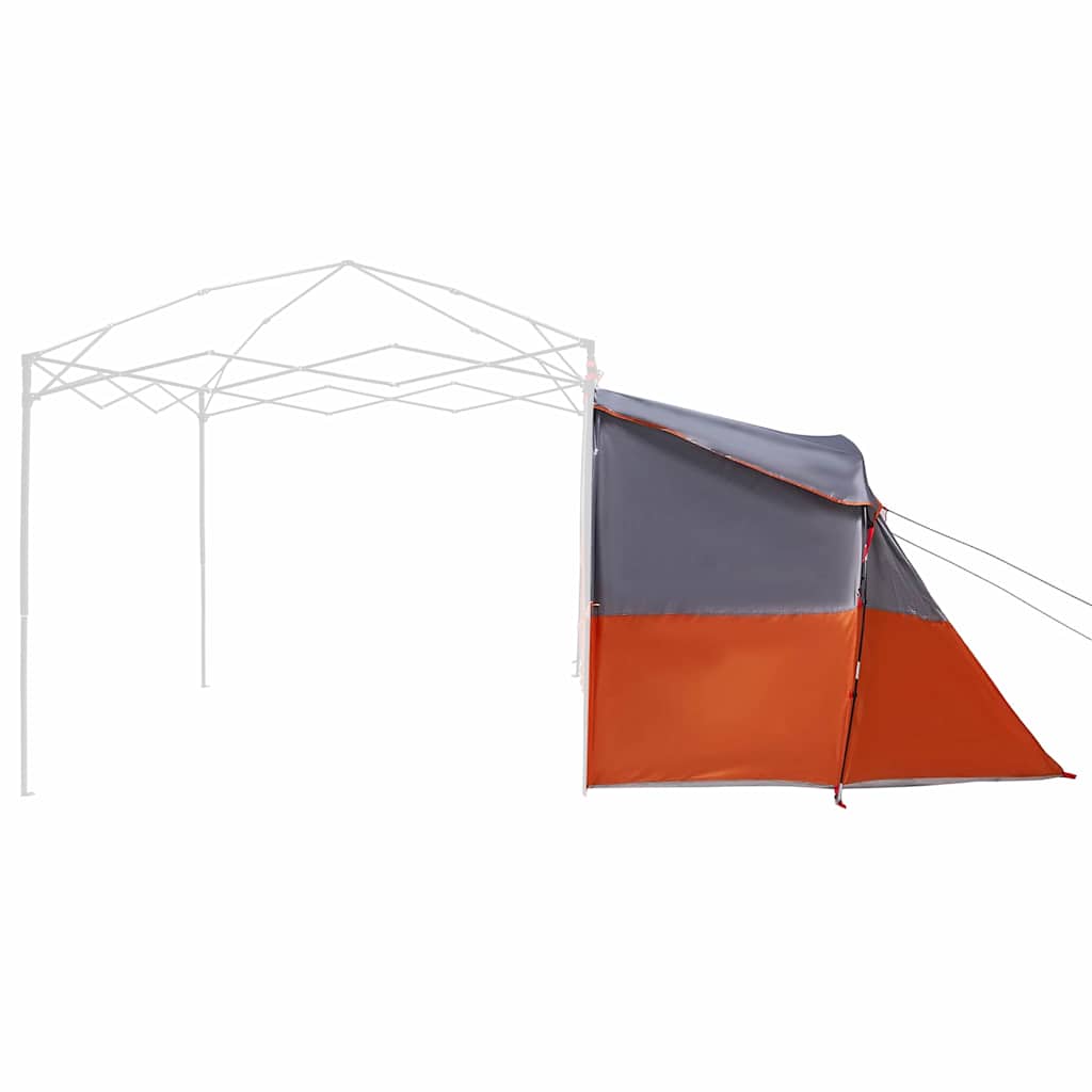 vidaXL Namiot wewnętrzny Szary i pomarańczowy 280 x 220 x 176 cm tafta
