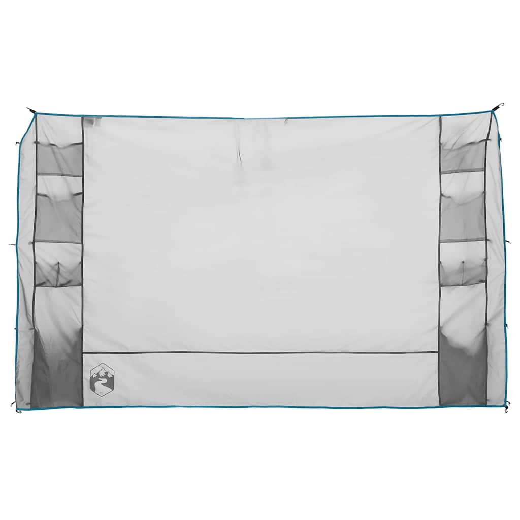 vidaXL Wiszący organizer do namiotu Szary i Niebieski 320 x 182 cm
