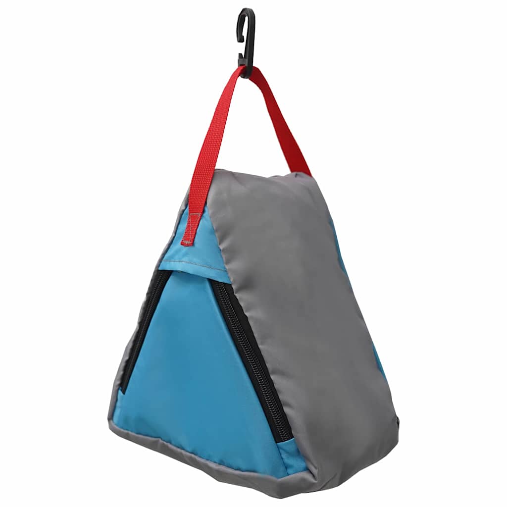 vidaXL Torba do przechowywania 4 pcs Szary i Niebieski 24 x 16 x 24 cm