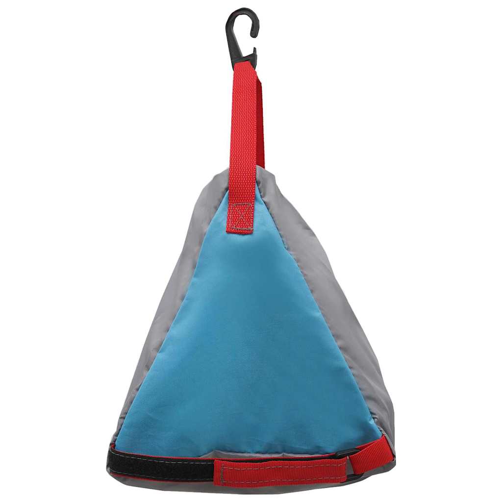 vidaXL Torba do przechowywania 4 pcs Szary i Niebieski 24 x 16 x 24 cm