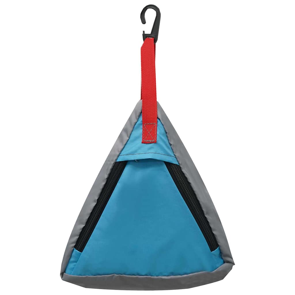 vidaXL Torba do przechowywania 4 pcs Szary i Niebieski 24 x 16 x 24 cm