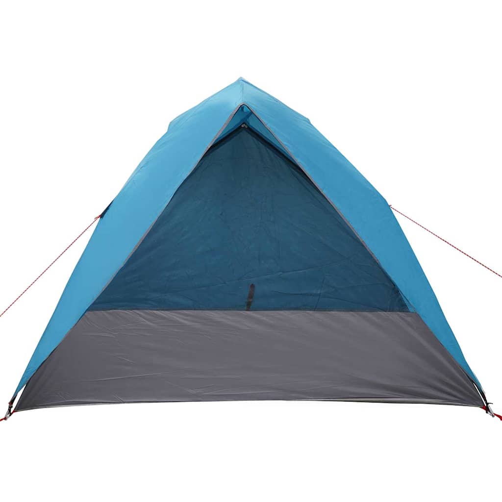 vidaXL Namiot campingowy z dachem Niebieski 320 x 275 x 190 cm tafta
