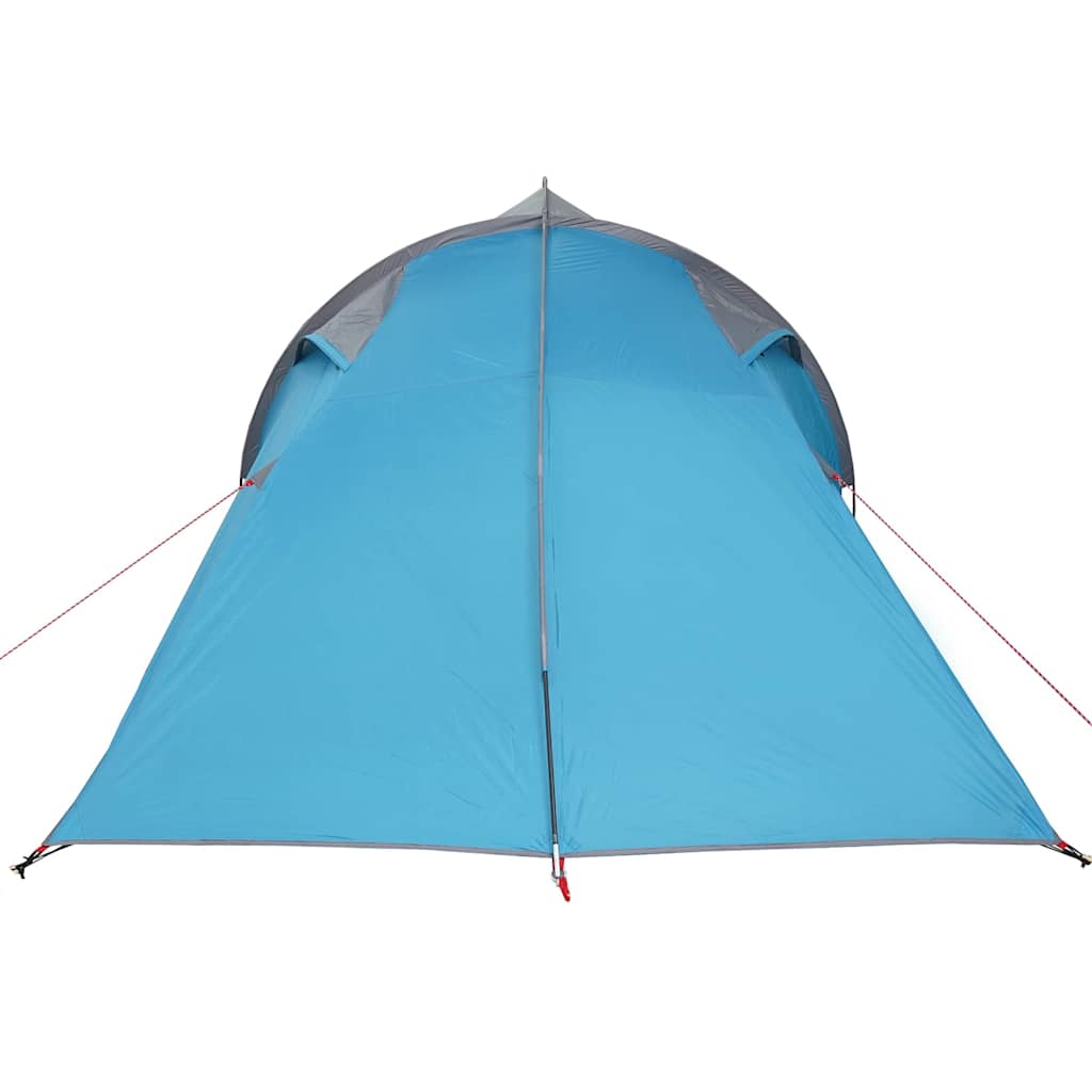 vidaXL Namiot tunelowy z dachem Niebieski 510 x 240 x 156 cm tafta