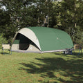 vidaXL Namiot tunelowy z dachem Zielony 500 x 348 x 200 cm tafta
