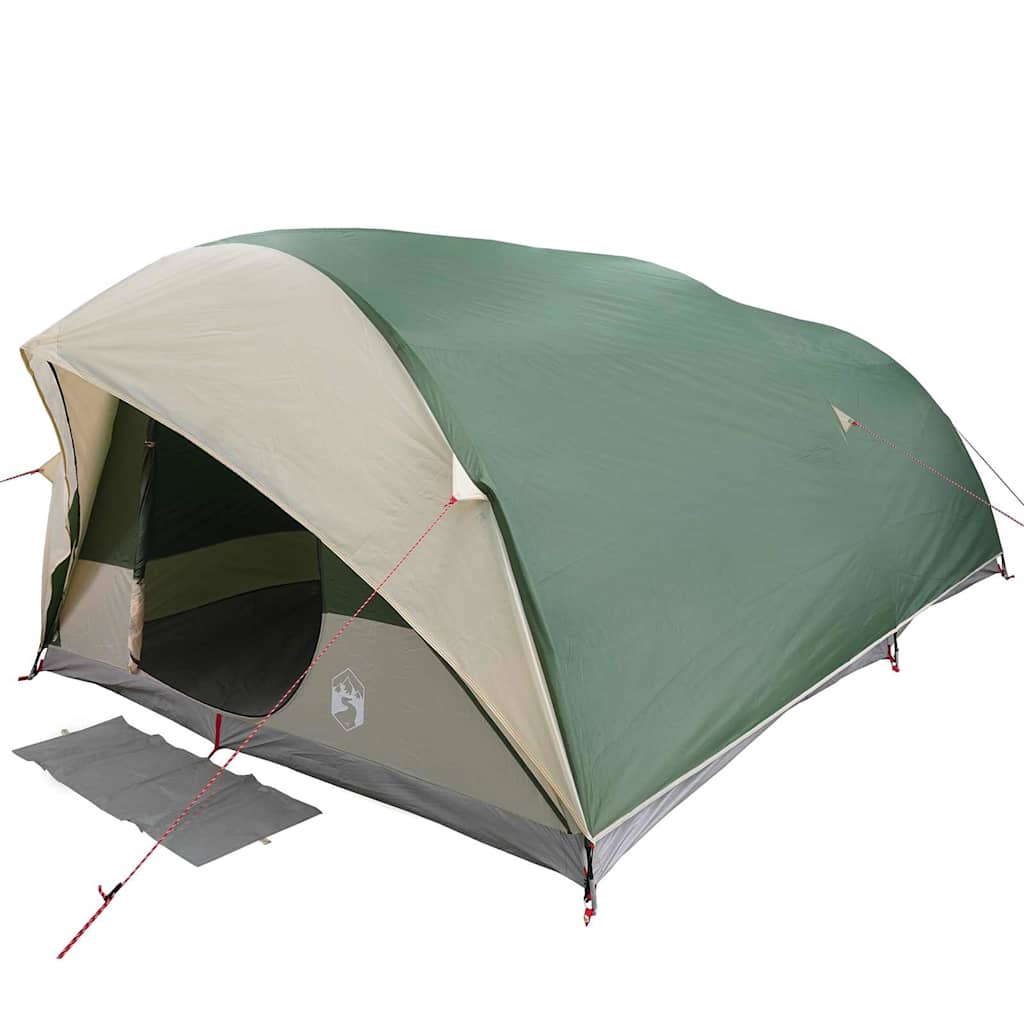 vidaXL Namiot tunelowy z dachem Zielony 500 x 348 x 200 cm tafta