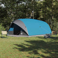 vidaXL Namiot tunelowy z dachem Niebieski 500 x 348 x 200 cm tafta