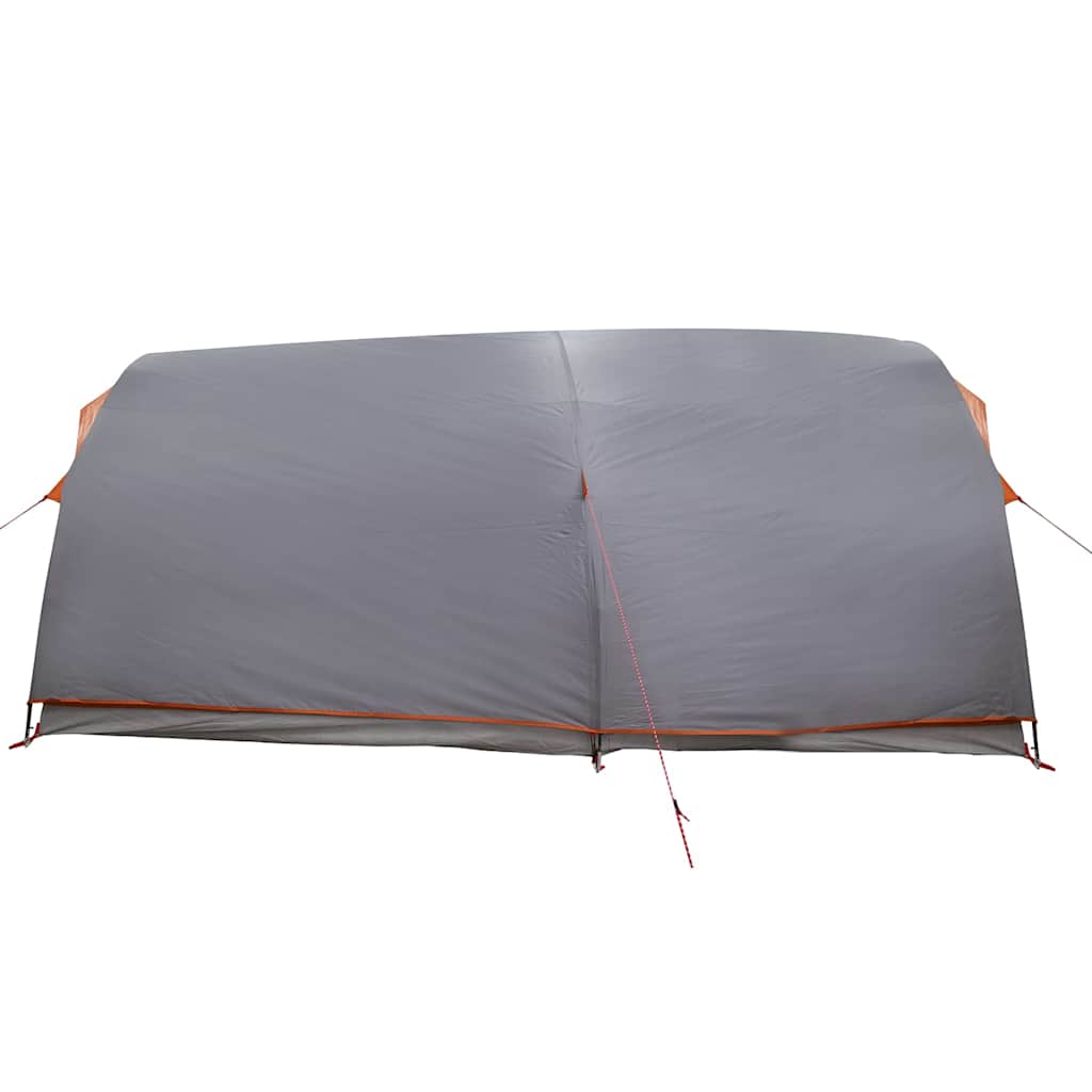 vidaXL Namiot tunelowy Szary i pomarańczowy 500 x 348 x 200 cm tafta