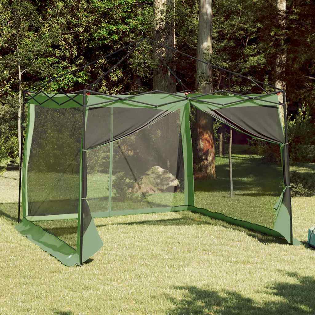 vidaXL Namiot wewnętrzny z dachem Zielony 303 x 303 x 196 cm tafta