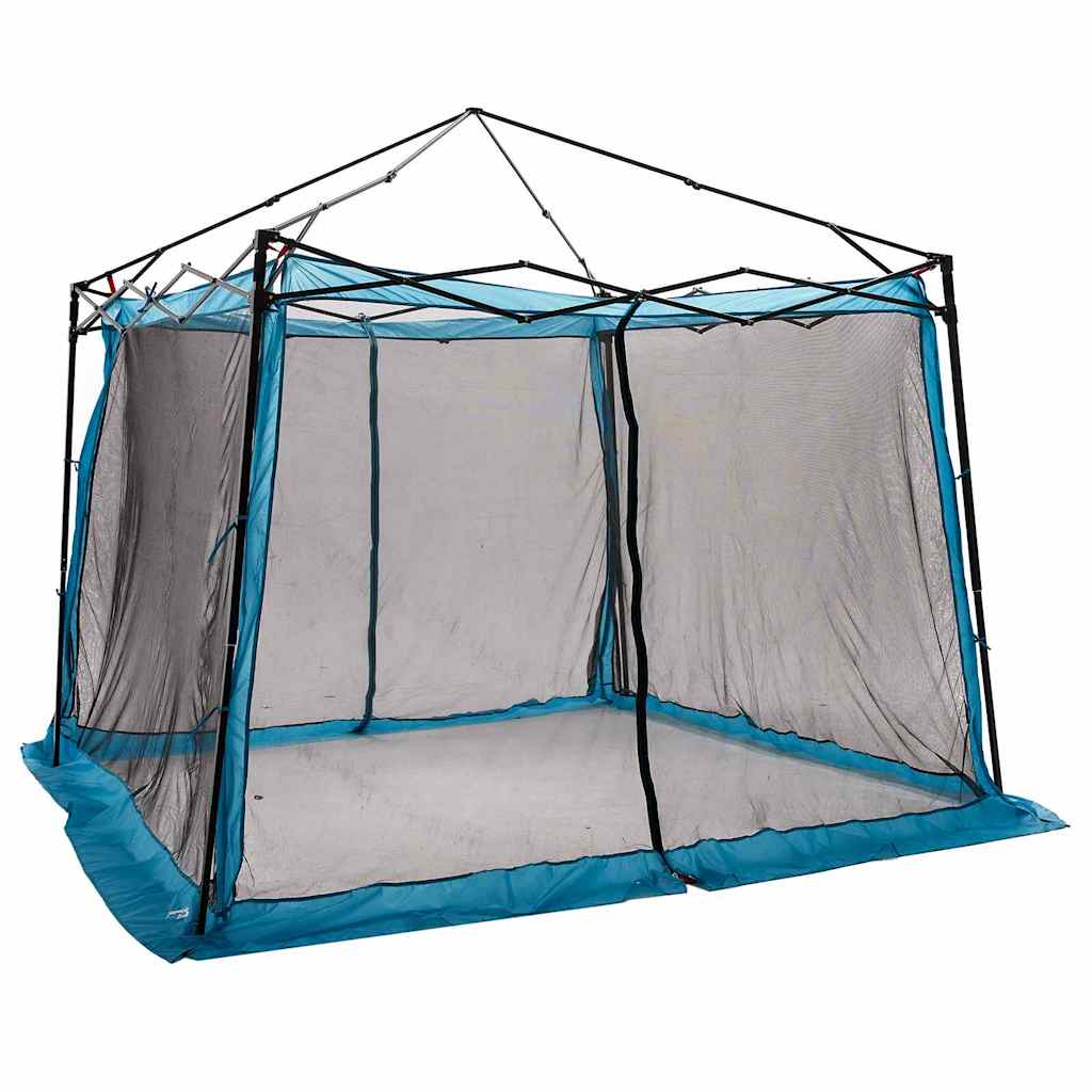 vidaXL Namiot wewnętrzny z dachem Niebieski 303 x 303 x 196 cm tafta