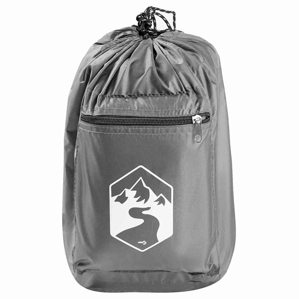 vidaXL Namiot wewnętrzny Szary i pomarańczowy 303 x 303 x 196 cm tafta