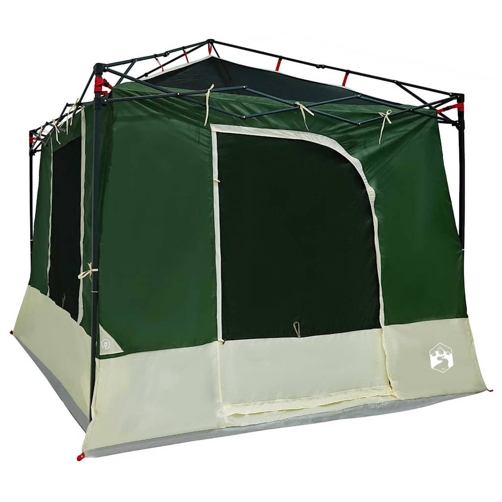 vidaXL Namiot wewnętrzny z dachem Zielony 290 x 288 x 234 cm tafta
