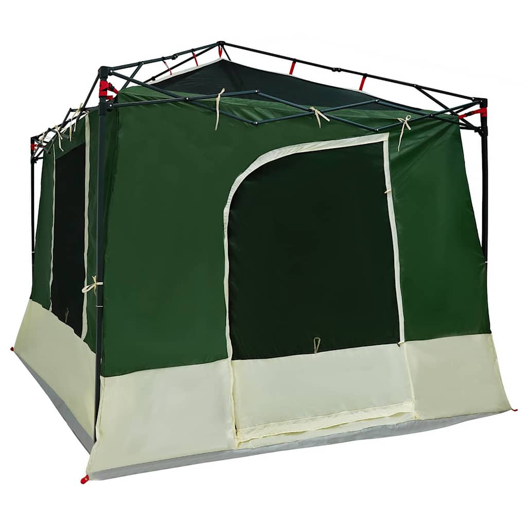 vidaXL Namiot wewnętrzny z dachem Zielony 290 x 288 x 234 cm tafta
