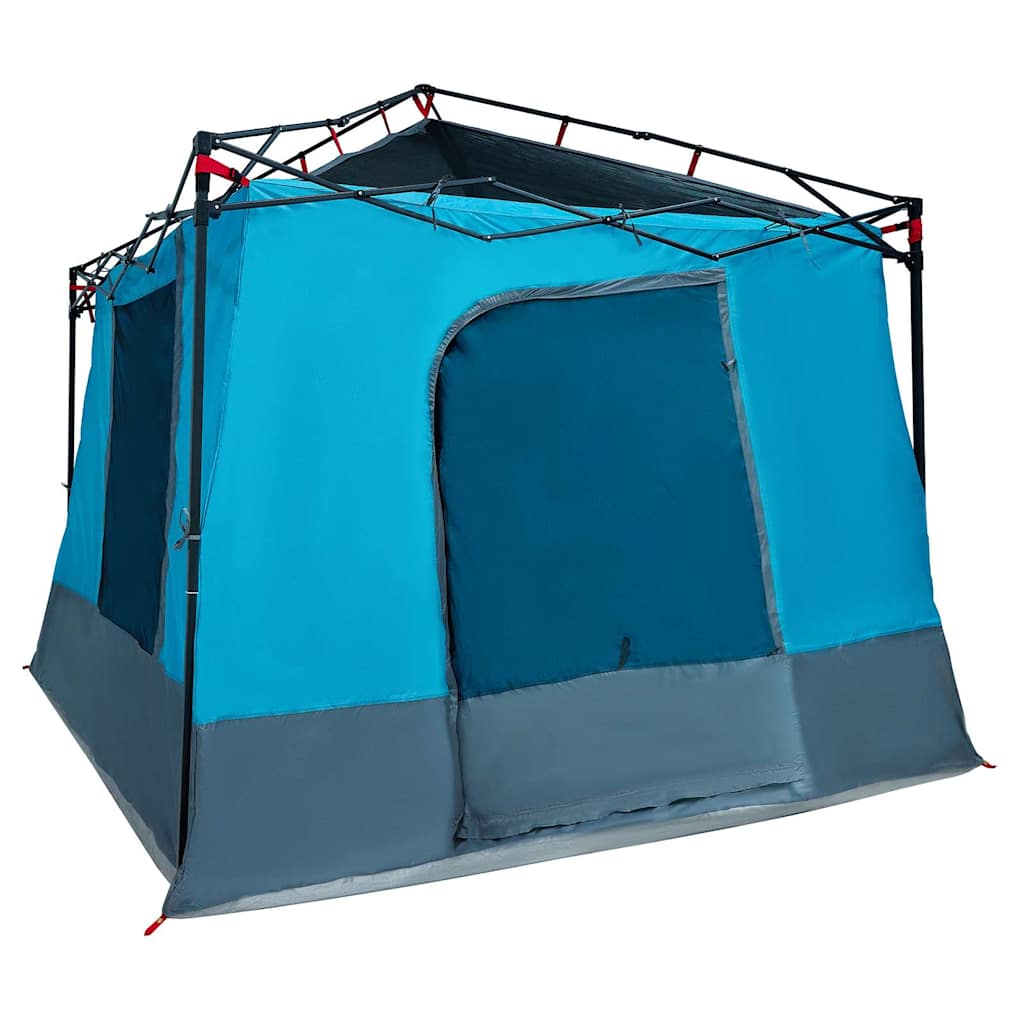 vidaXL Namiot wewnętrzny z dachem Niebieski 290 x 288 x 234 cm tafta