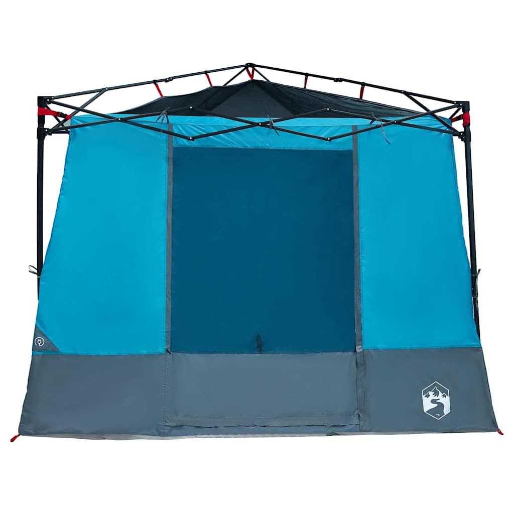 vidaXL Namiot wewnętrzny z dachem Niebieski 290 x 288 x 234 cm tafta