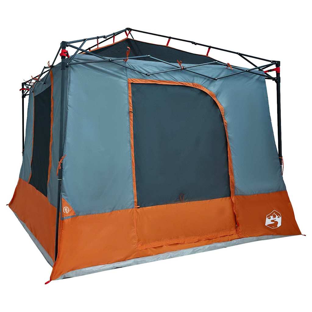 vidaXL Namiot wewnętrzny Szary i pomarańczowy 290 x 288 x 234 cm tafta