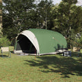 vidaXL Namiot tunelowy z dachem Zielony 410 x 285 x 198 cm tafta