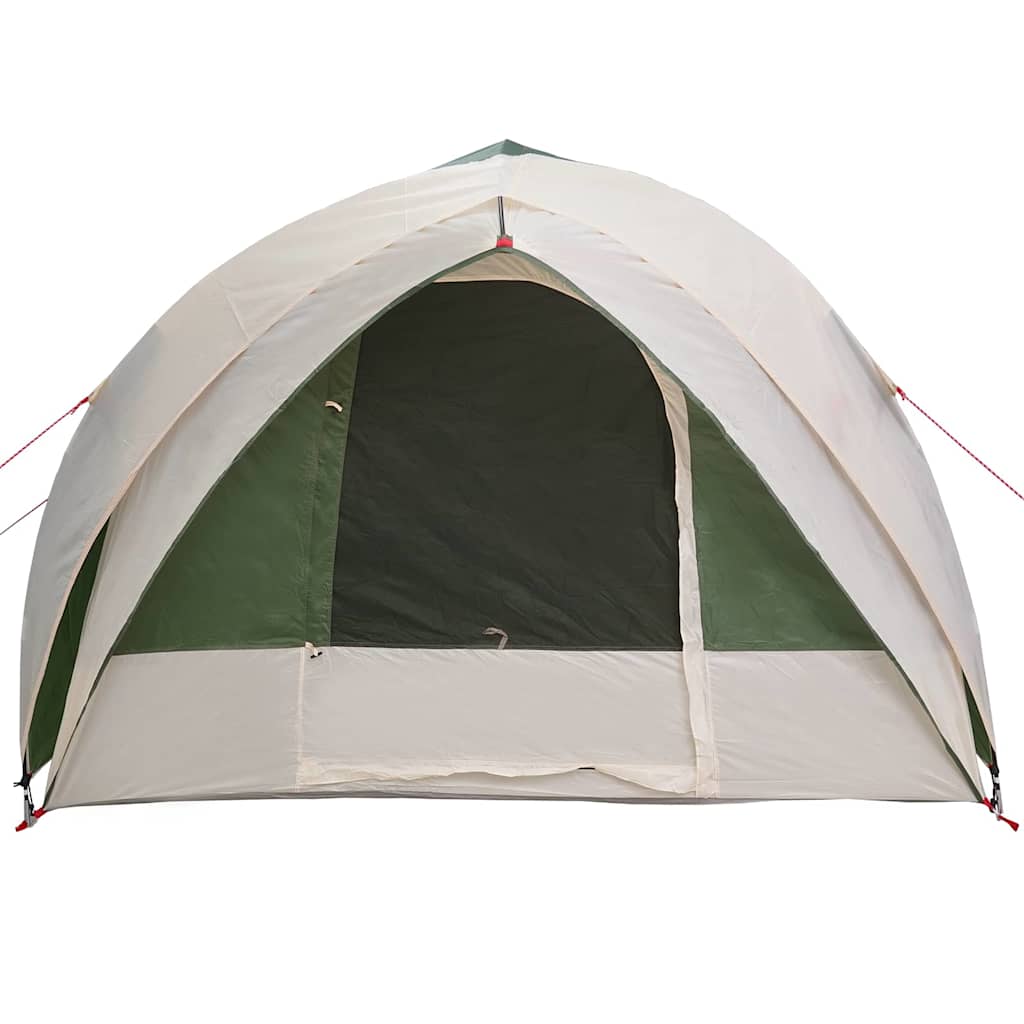 vidaXL Namiot tunelowy z dachem Zielony 410 x 285 x 198 cm tafta