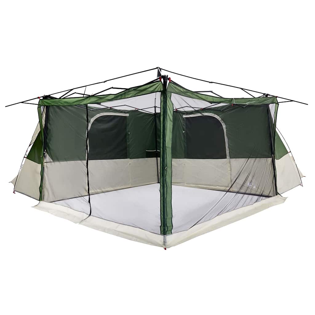 vidaXL Namiot wewnętrzny z dachem Zielony 520 x 520 x 190 cm tafta