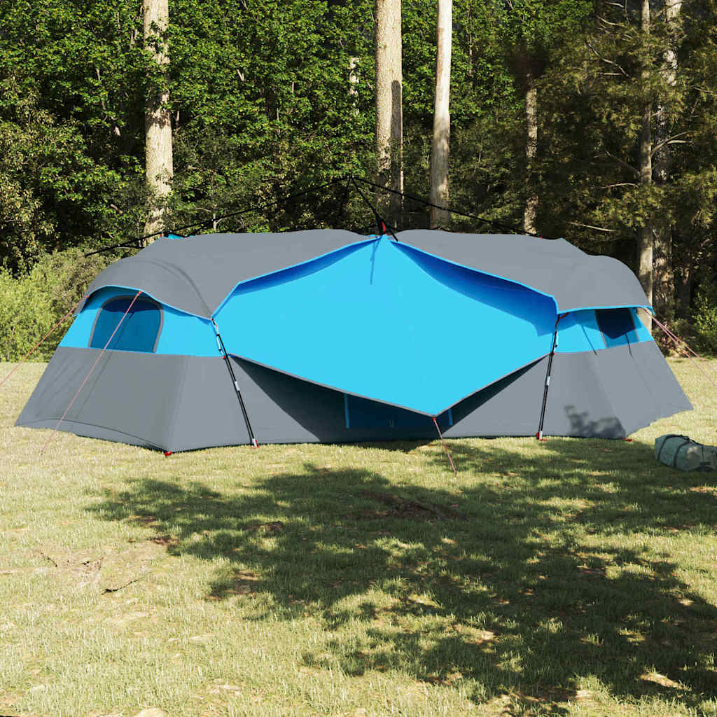 vidaXL Namiot wewnętrzny z dachem Niebieski 520 x 520 x 190 cm tafta