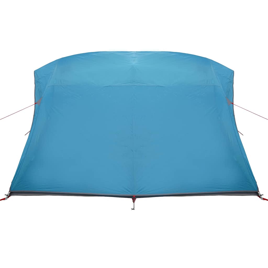 vidaXL Namiot campingowy z dachem Niebieski 275 x 230 x 140 cm tafta