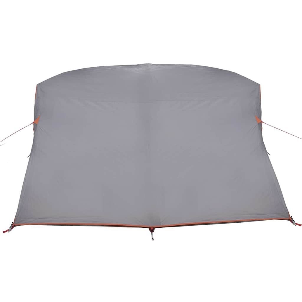vidaXL Namiot campingowy Szary i pomarańczowy 275 x 230 x 140 cm tafta