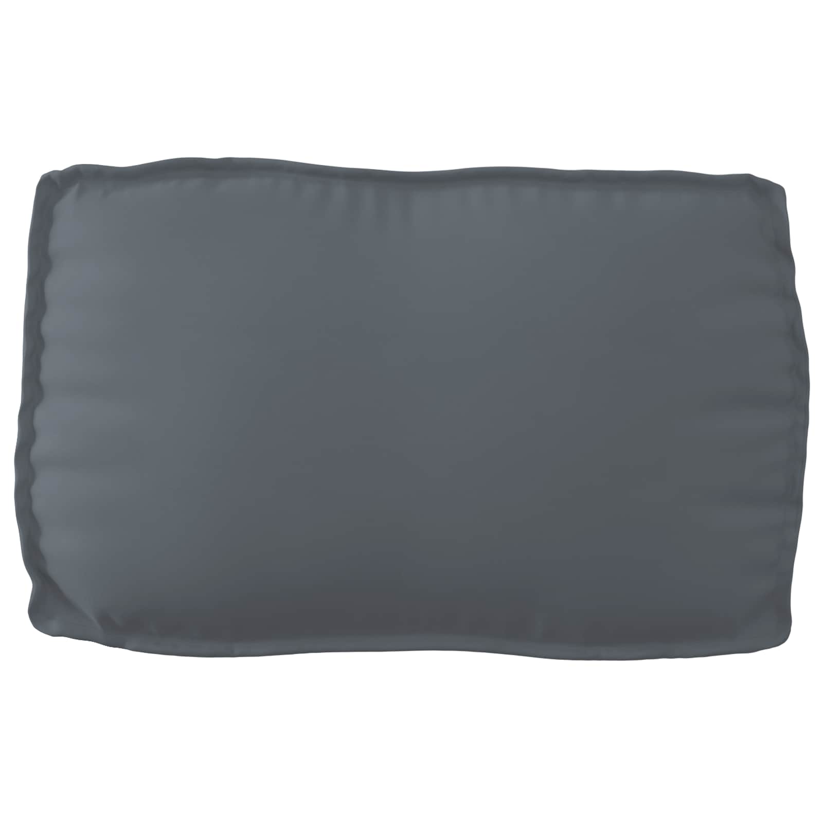 vidaXL Zestaw poduszek na paletę 2 pcs Antracyt Materiał Oxford