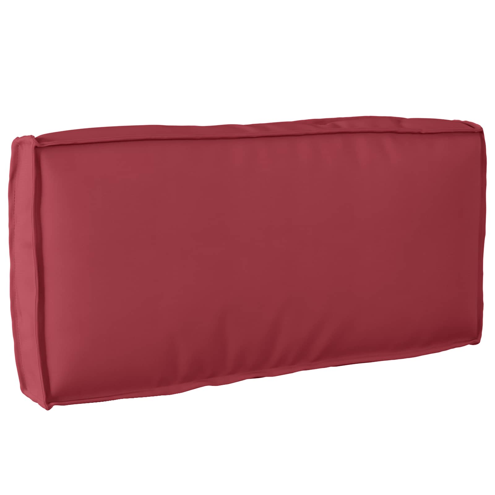 vidaXL Zestaw poduszek na paletę 2 pcs Czarny Materiał Oxford