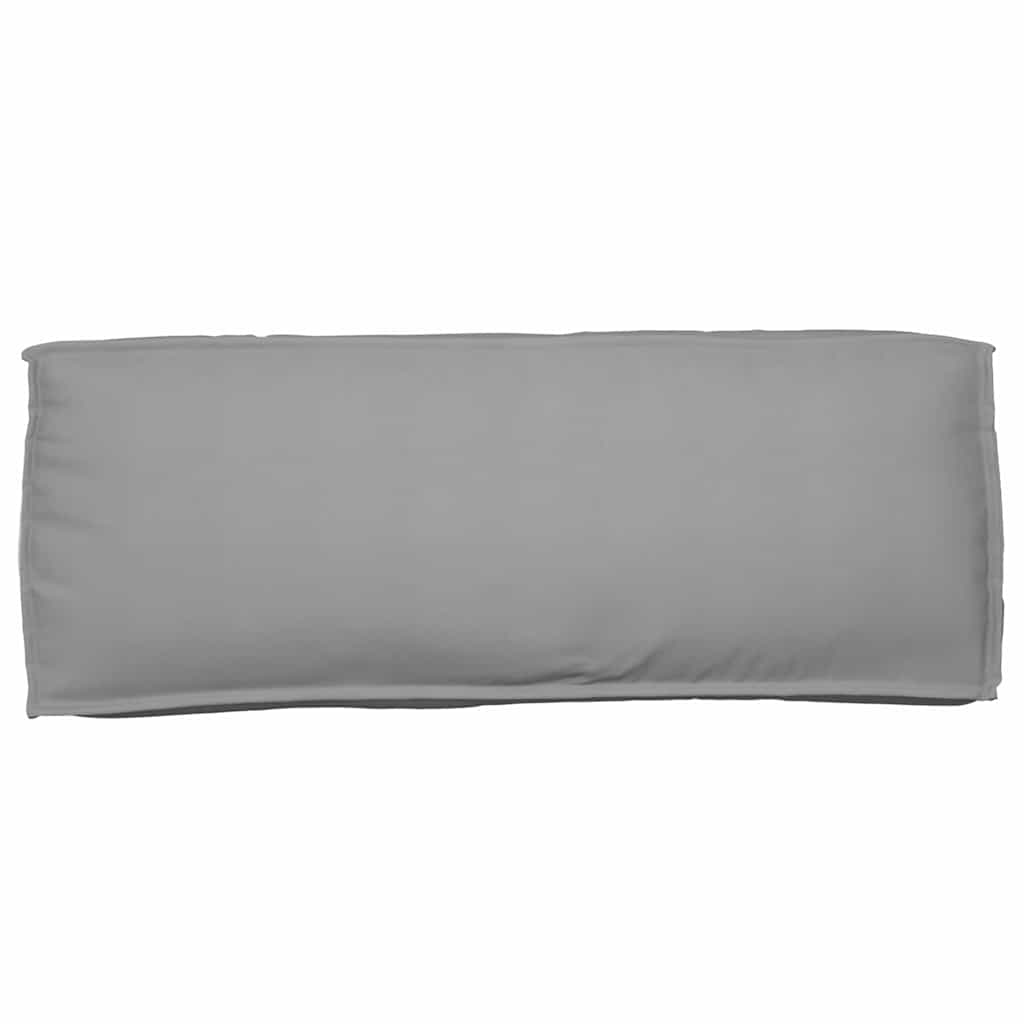 vidaXL Zestaw poduszek na paletę 2 pcs Szary Materiał Oxford