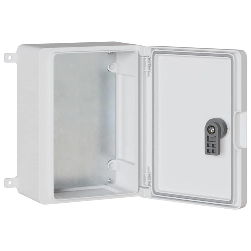 vidaXL Szafka sterownicza Szary 25 x 13 x 24 cm Plastik ABS