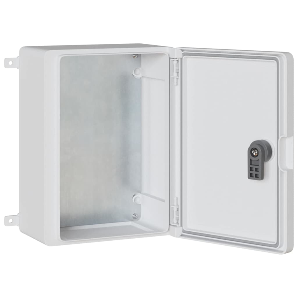 vidaXL Szafka sterownicza Szary 28 x 13 x 28 cm Plastik ABS