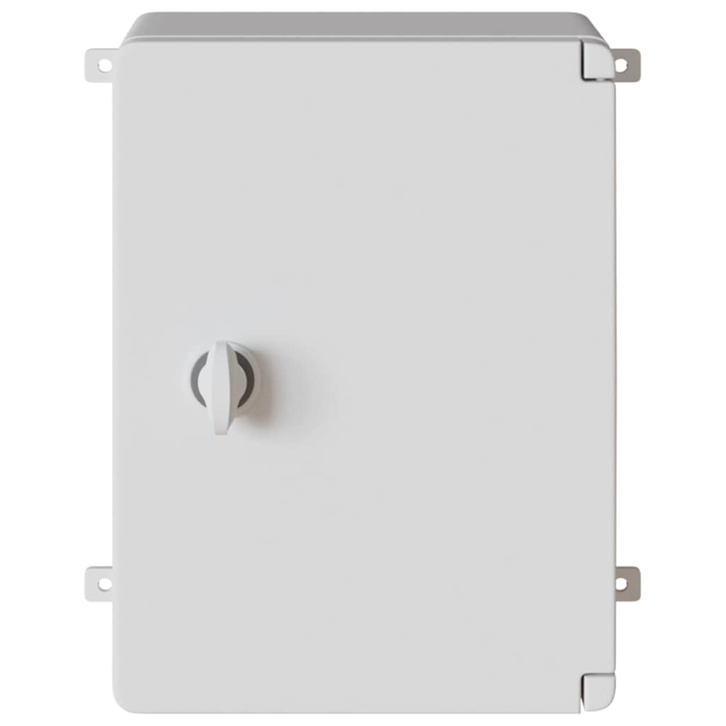 vidaXL Szafka sterownicza Szary 28 x 13 x 28 cm Plastik ABS