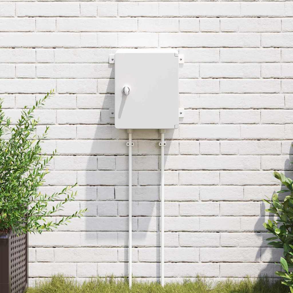 vidaXL Szafka sterownicza Szary 32 x 13 x 30 cm Plastik ABS