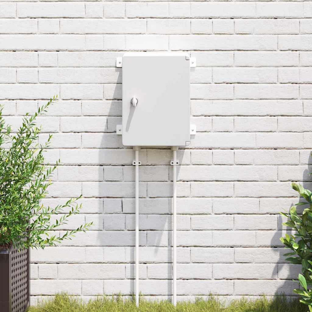 vidaXL Szafka sterownicza Szary 32 x 13 x 33 cm Plastik ABS